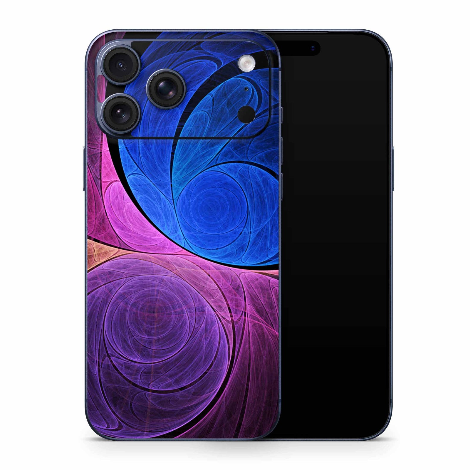 Winter Fractal iPhone 17 Skin
