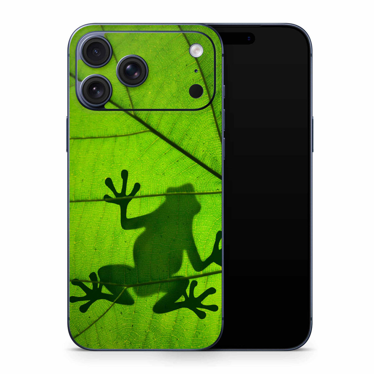 Frog Silhouette iPhone 17 Skin