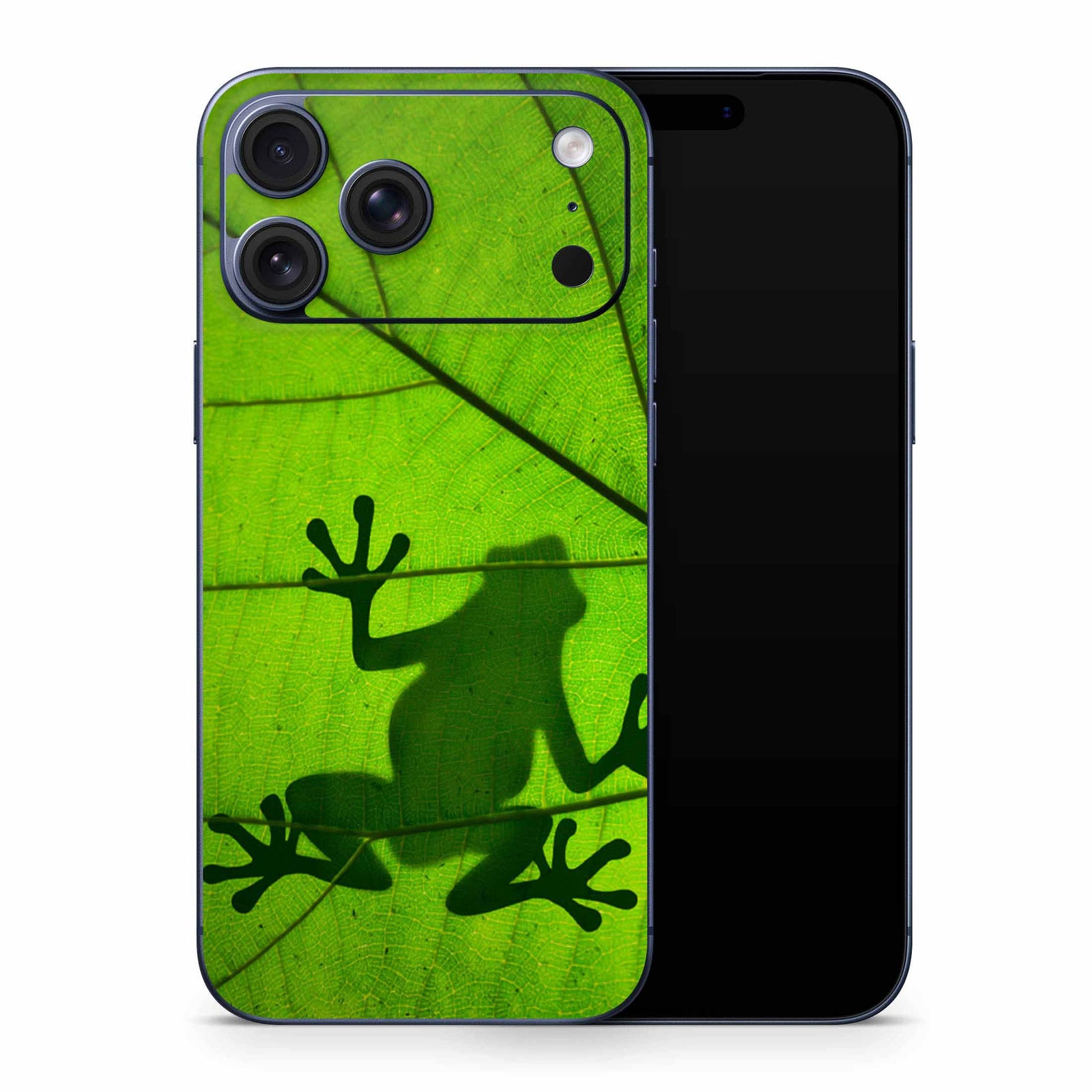 Frog Silhouette iPhone 17 Skin