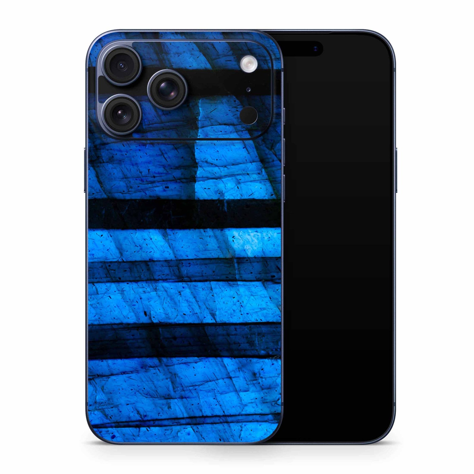 Labradorite Blue iPhone 17 Skin