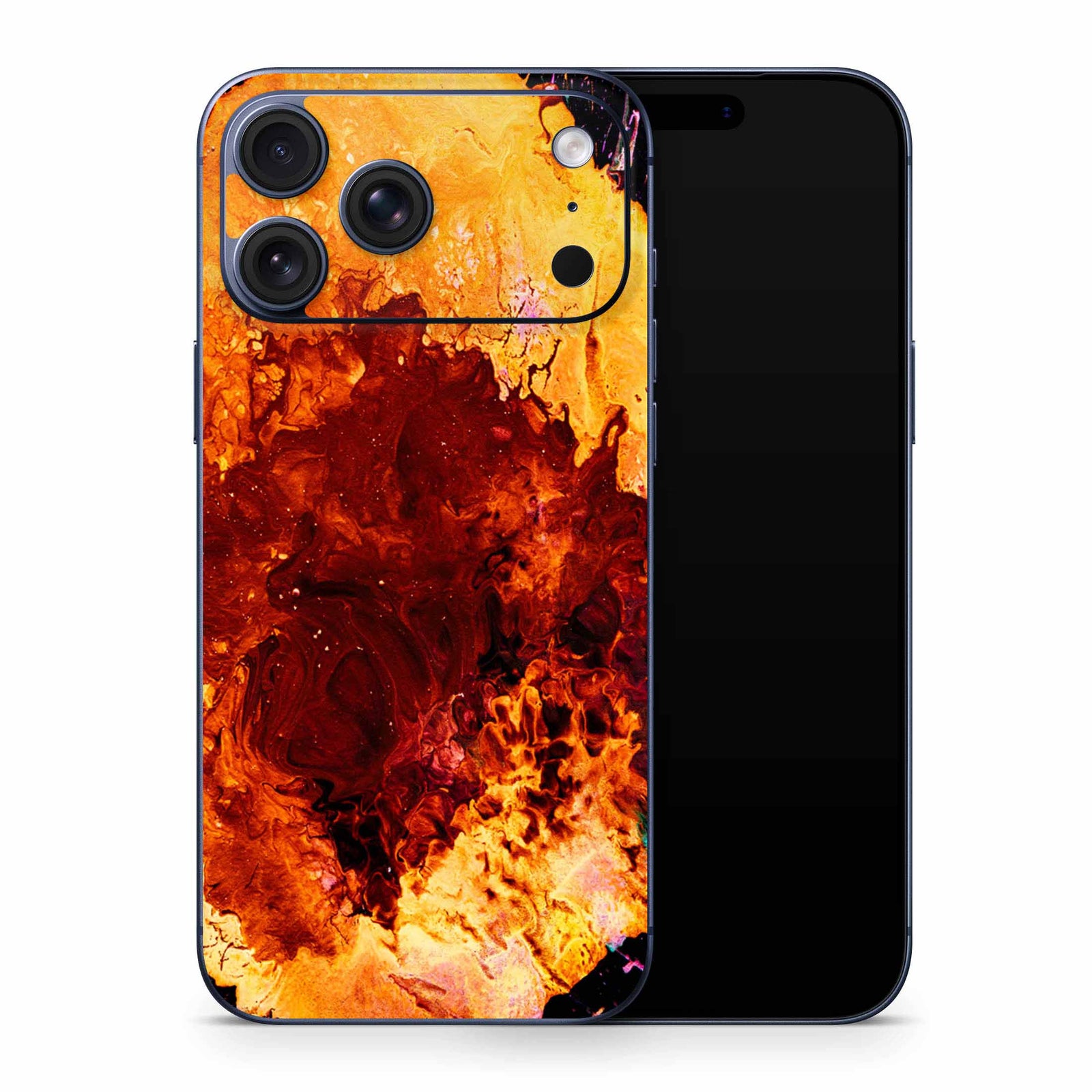 Acrylic Abstract iPhone 17 Skin