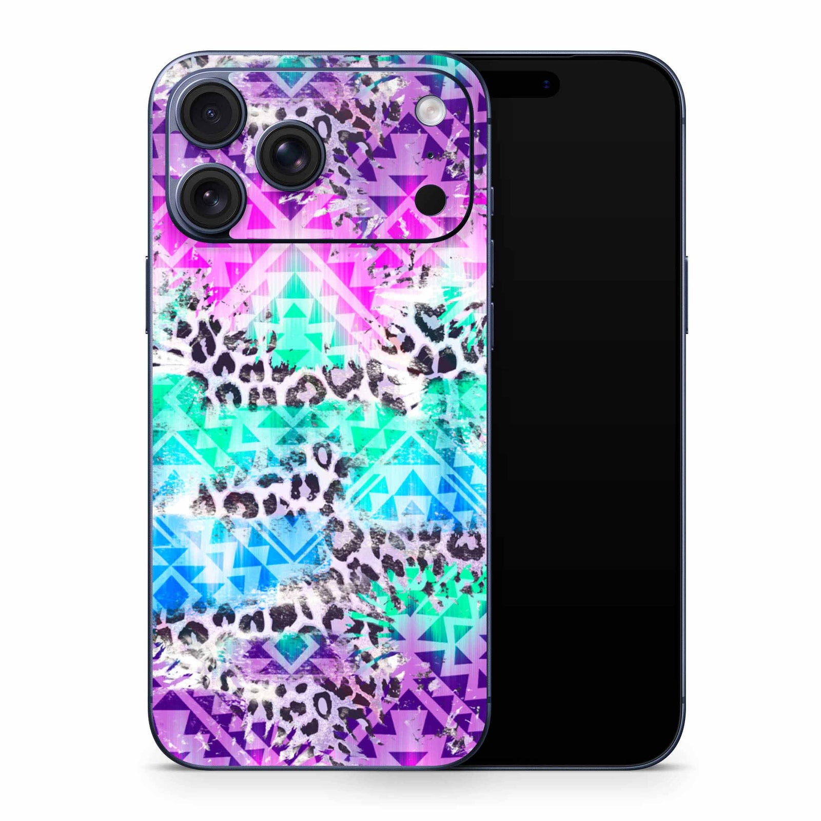 Leopard Geo iPhone 17 Skin
