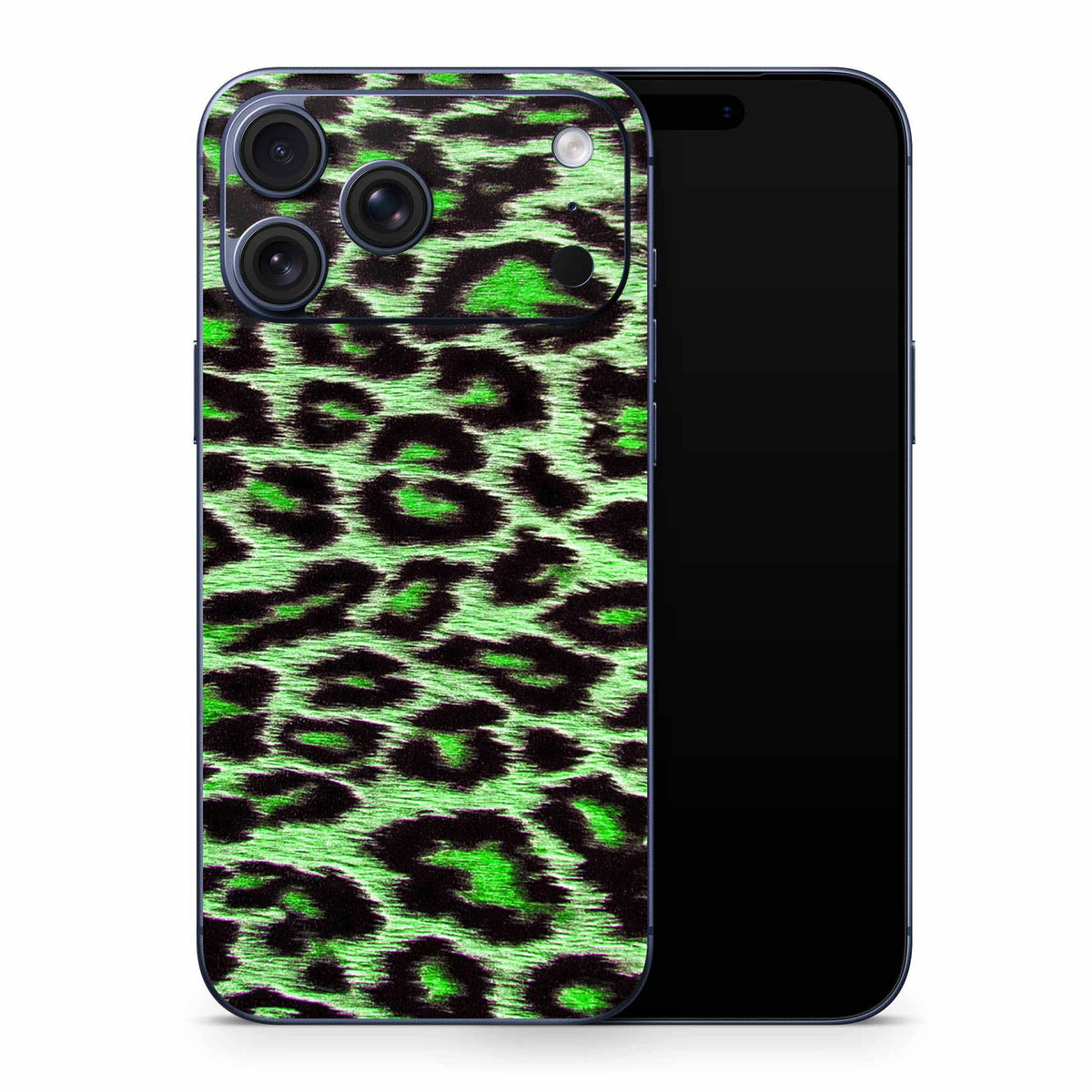 Green Leopard Print iPhone 17 Skin