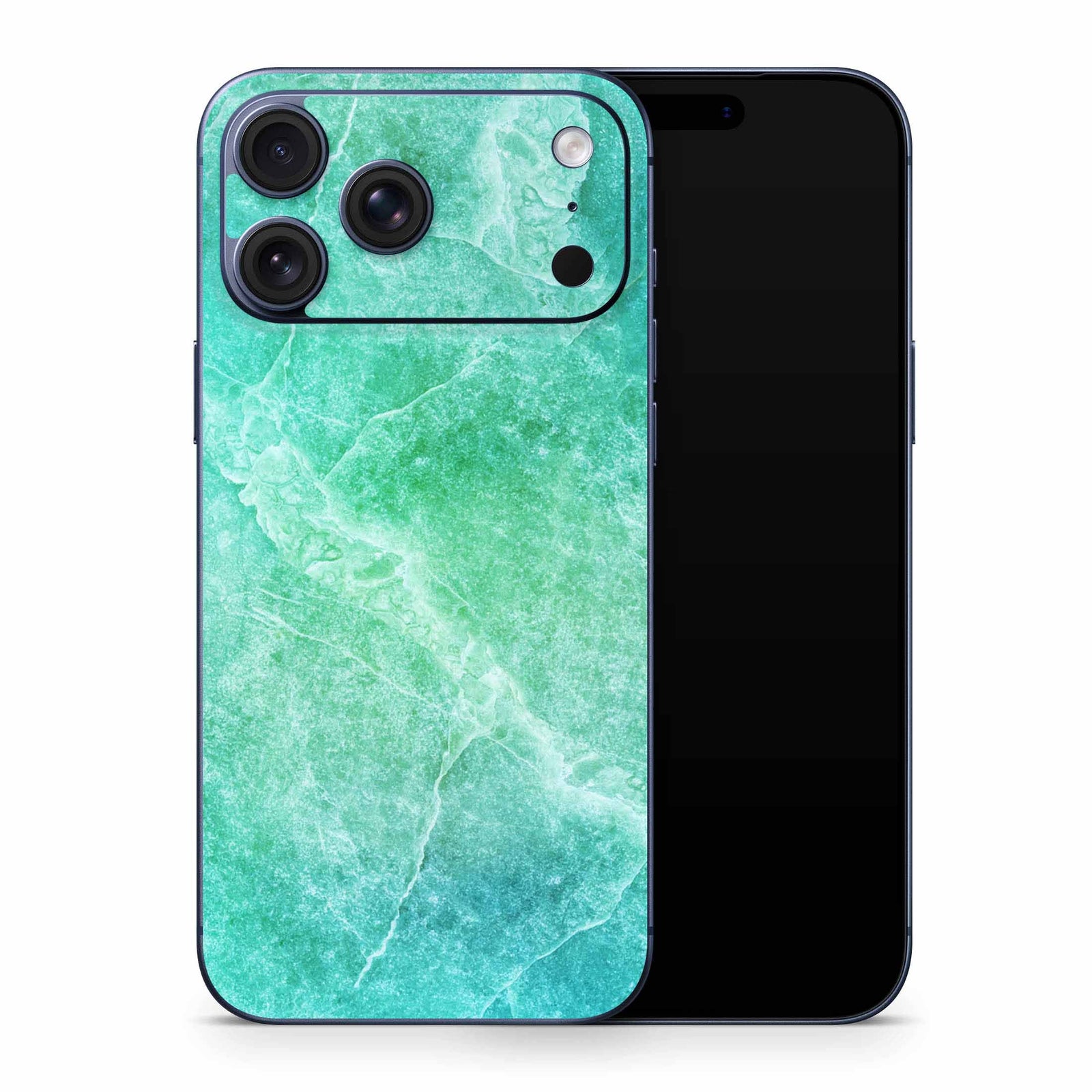 Aqua Marble iPhone 17 Skin