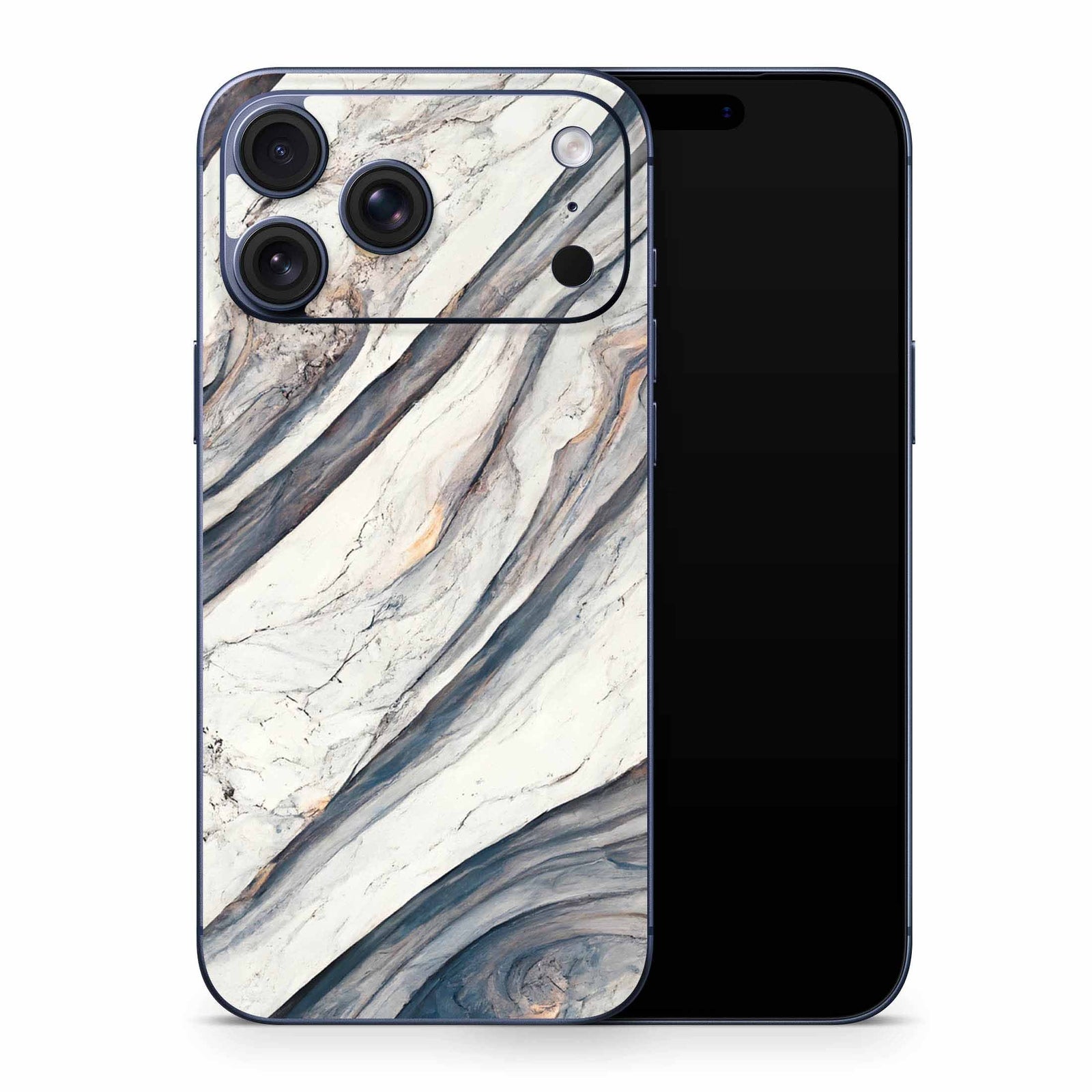 Baltic Marble Swirl iPhone 17 Skin