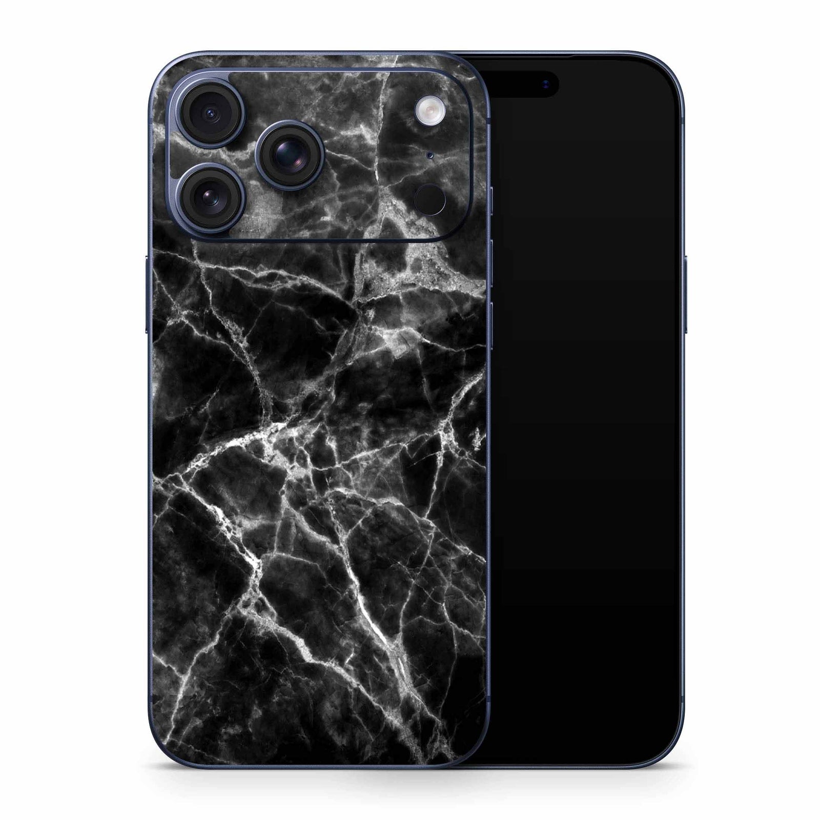 Classic Black Marble iPhone 17 Skin
