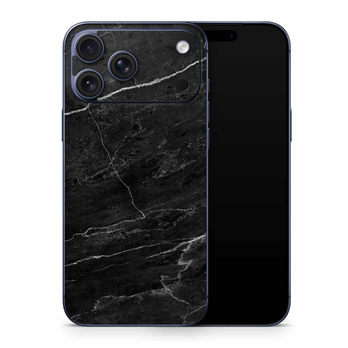Black Marble II iPhone 17 Skin