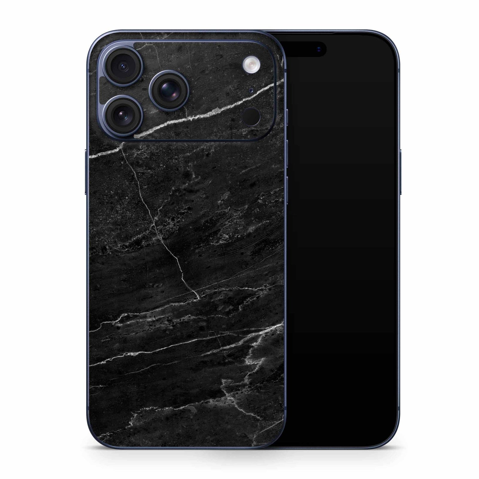 Black Marble II iPhone 17 Skin
