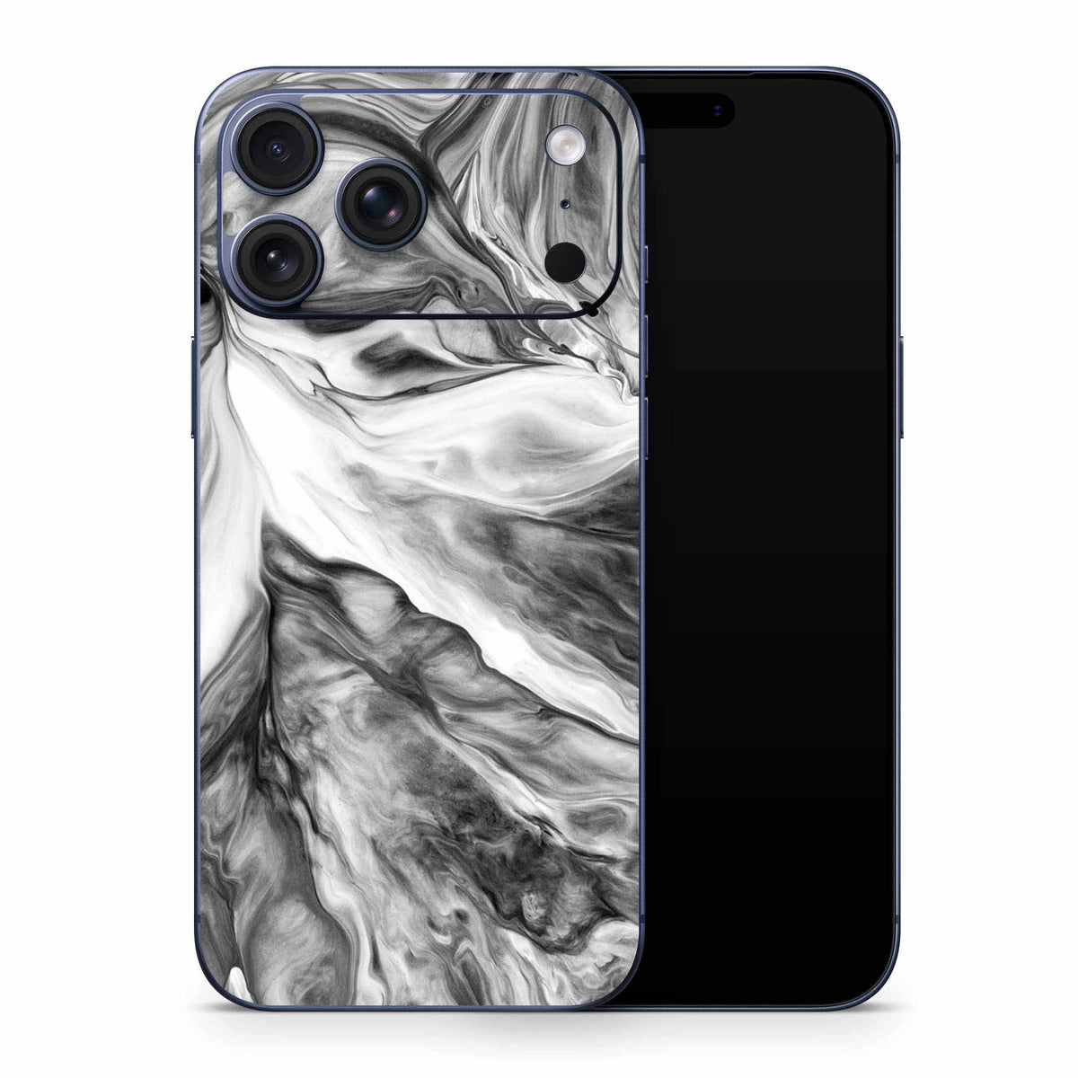 BW Marble iPhone 17 Skin
