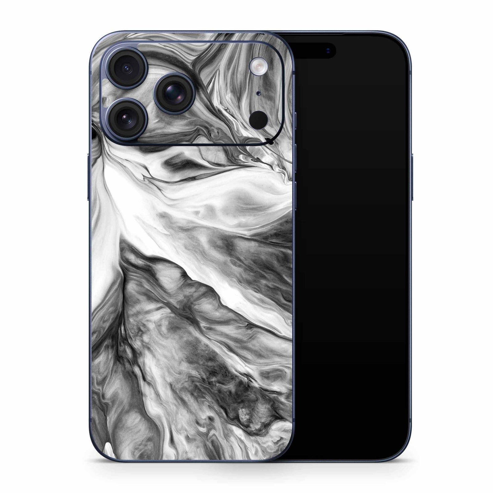 BW Marble iPhone 17 Skin