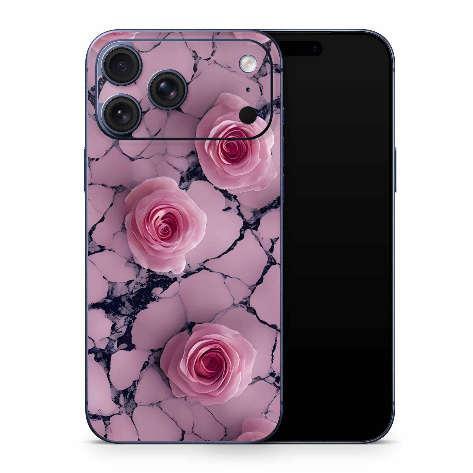 Rosy Marble iPhone 17 Skin