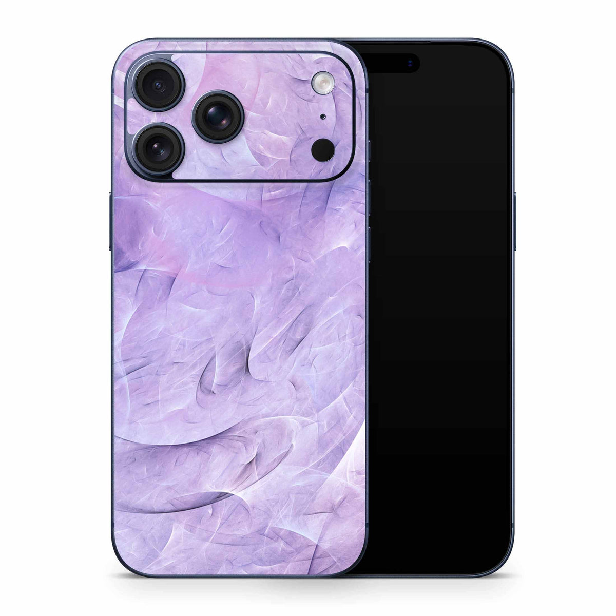 Periwinkle Fractal iPhone 17 Skin