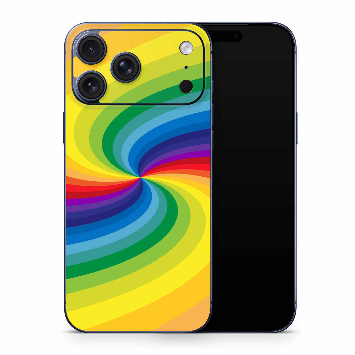 Rainbow Trance iPhone 17 Skin