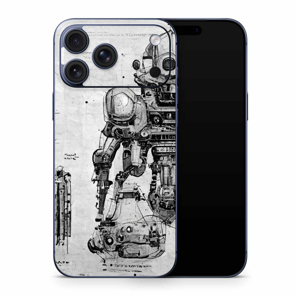 Schematic iPhone 17 Skin