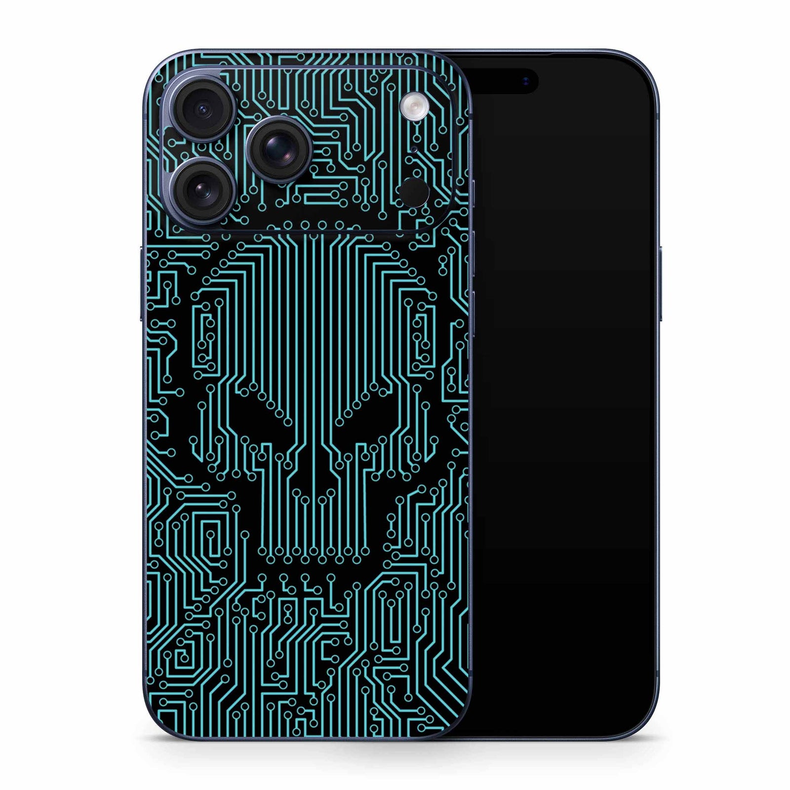 Circuit Skull iPhone 17 Skin