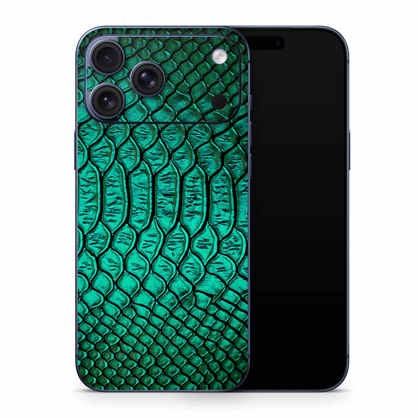 Jungle Green Snakeskin iPhone 17 Skin