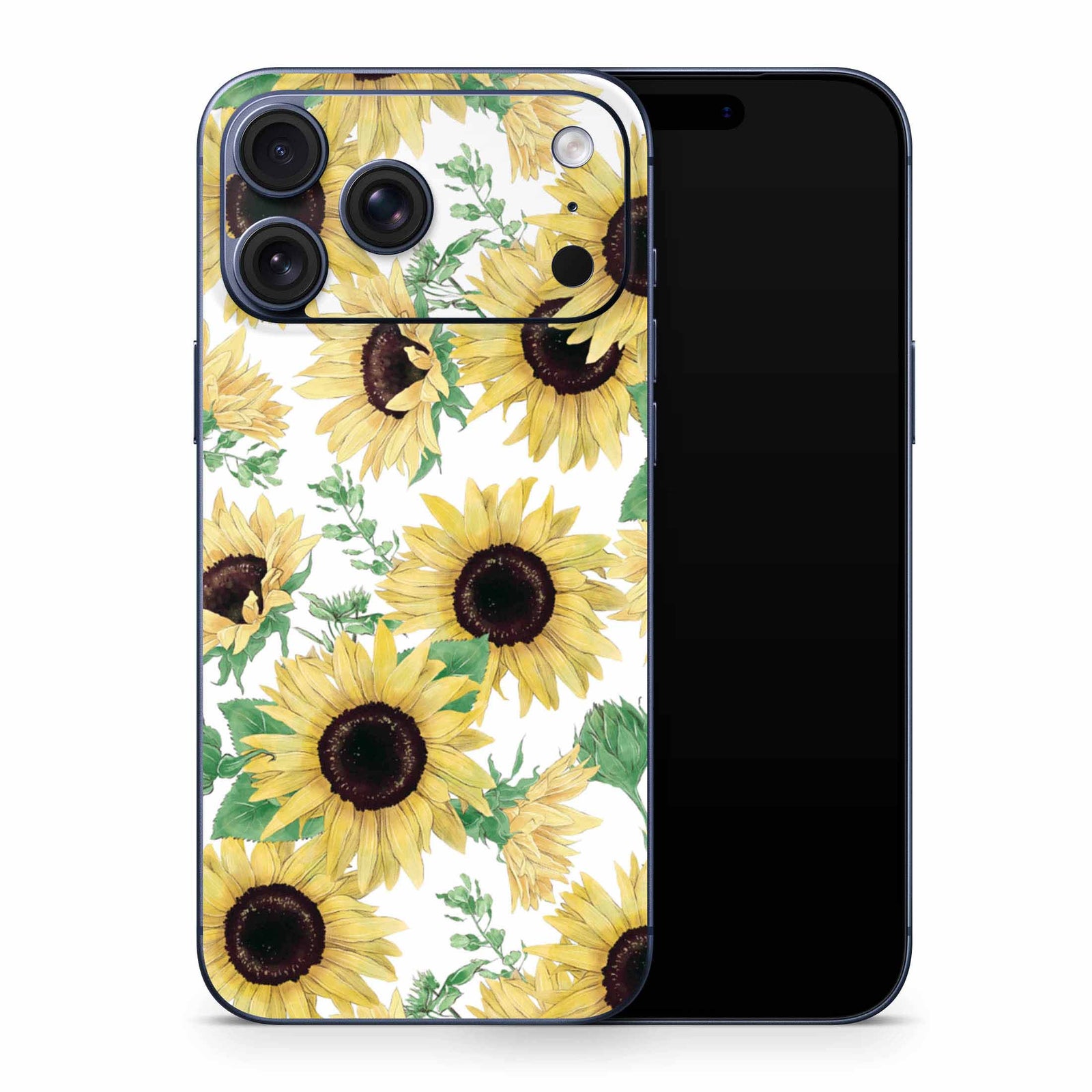 Watercolour Sunflower iPhone 17 Skin