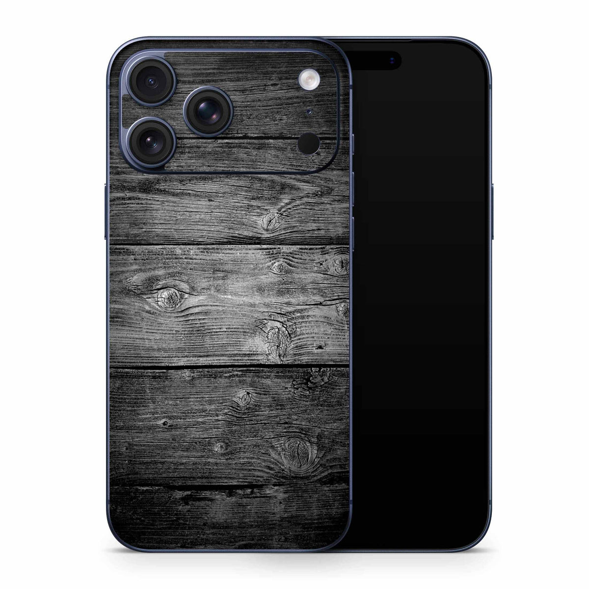 Black Timber iPhone 17 Skin