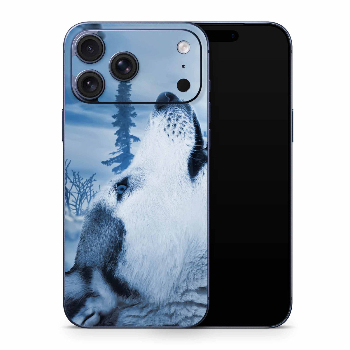 Howling Wolf iPhone 17 Skin