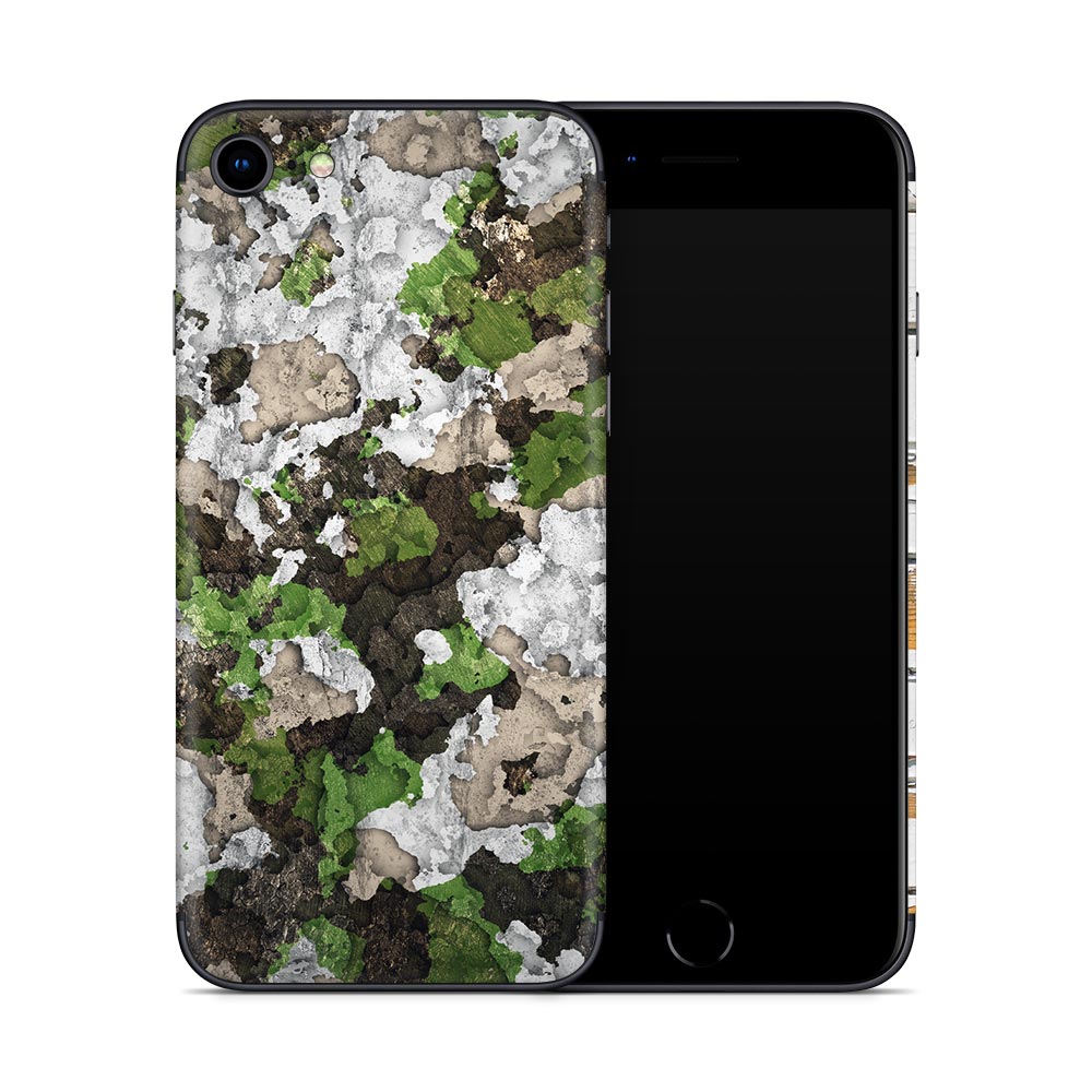 Grunge Camo iPhone SE 2 Skin