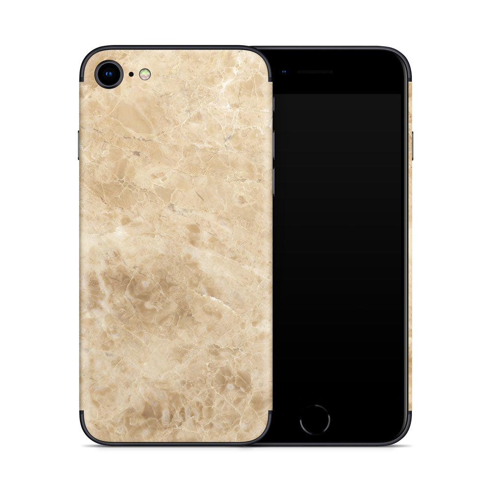 Creme Emperador Marble iPhone SE 2 Skin