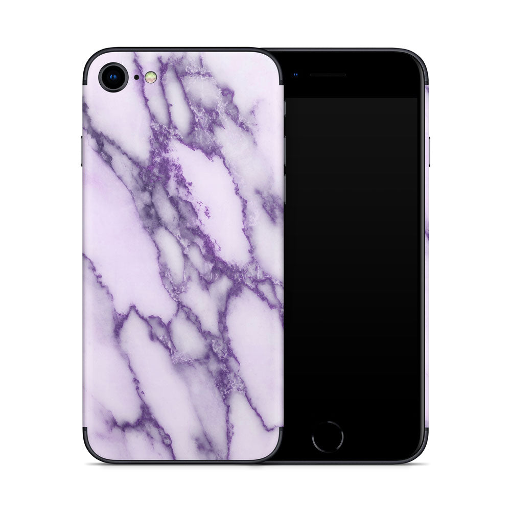 Purple Marble iPhone SE 2 Skin