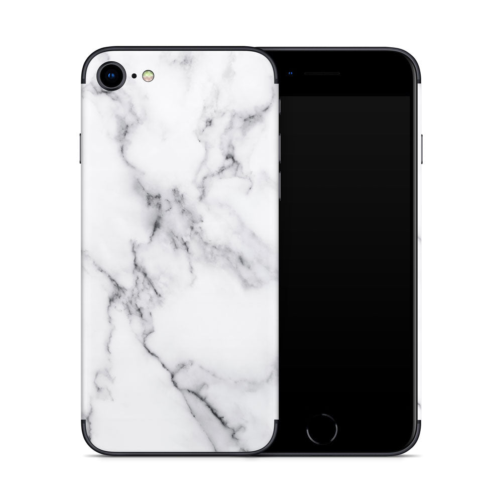 White Marble III iPhone SE 2 Skin