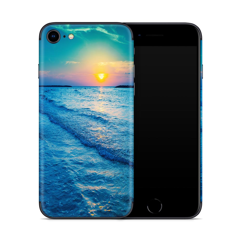 Paradise Blue iPhone SE 2 Skin