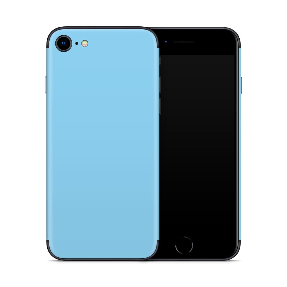 Baby Blue Apple iPhone SE Skin
