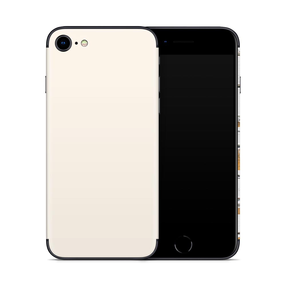 Cream iPhone SE 2 Skin