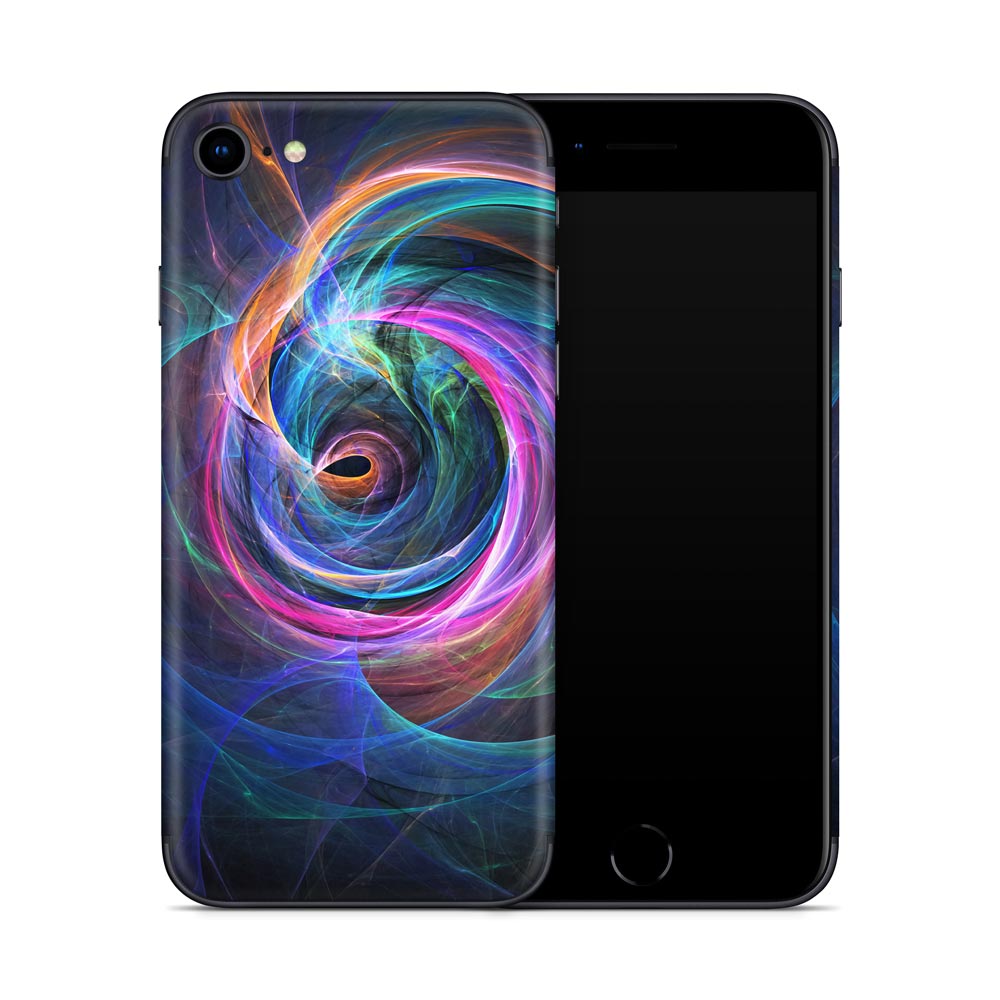 Colour Vortex iPhone SE 2 Skin