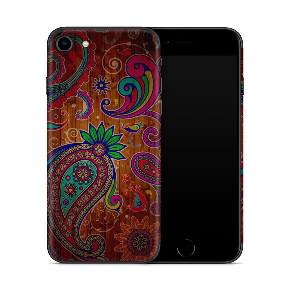 Floral Paisley iPhone SE 2 Skin