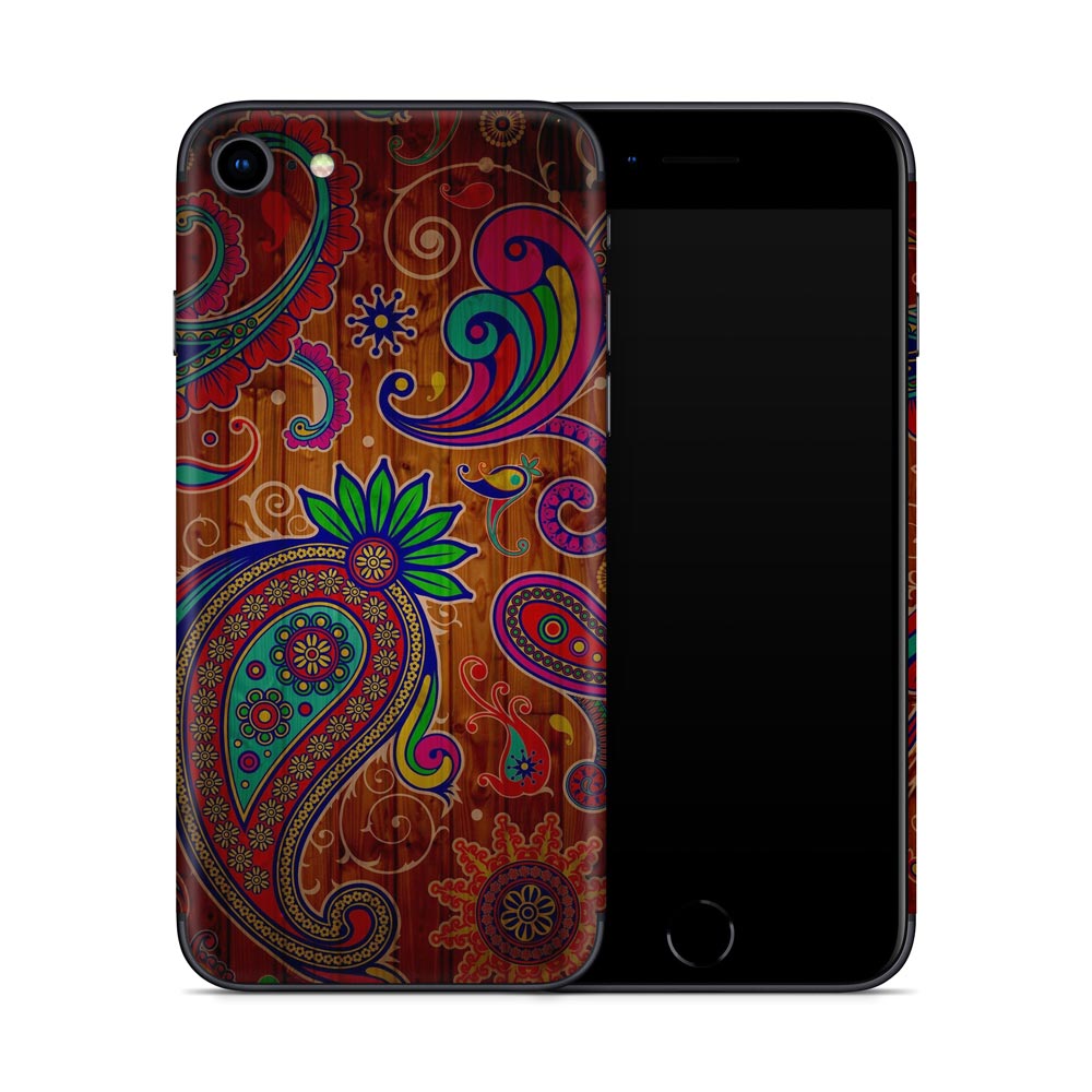 Floral Paisley iPhone SE 2 Skin