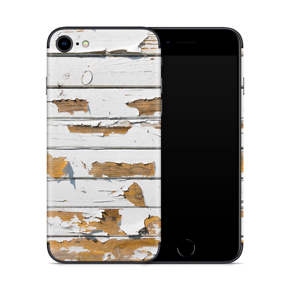 Peeling Wood Panels iPhone SE 2 Skin