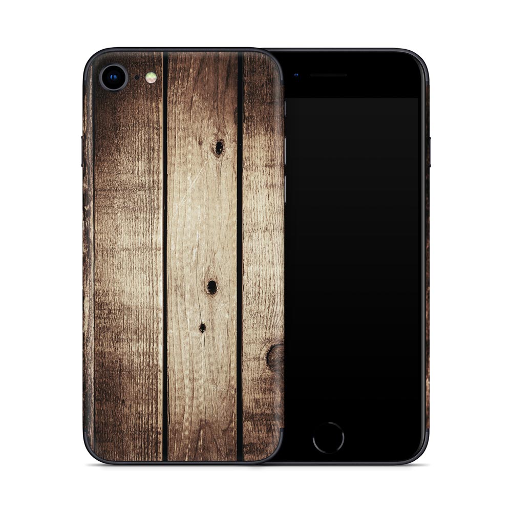 Vintage Wood iPhone SE 2 Skin