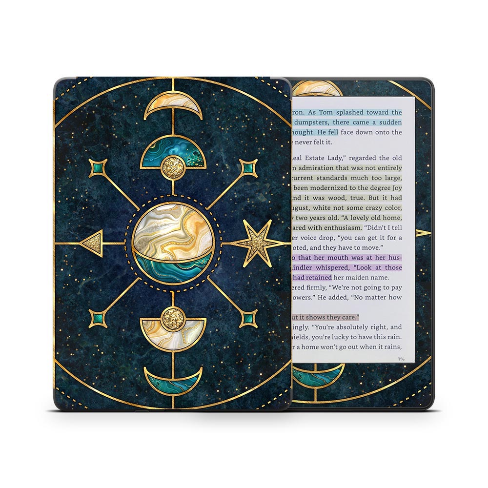 Celestial Kindle Colorsoft Skin