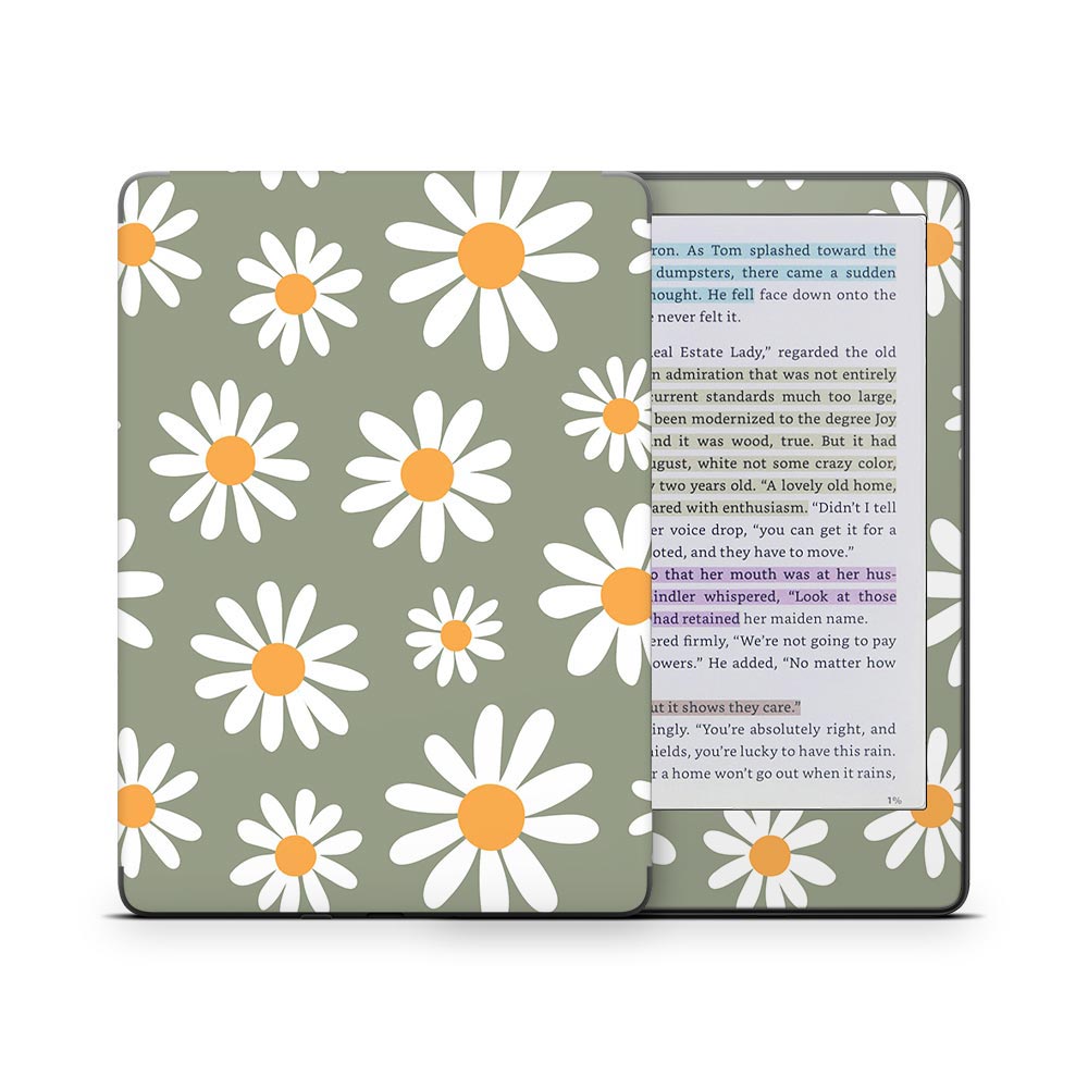 Daisy Sunshine Kindle Colorsoft Skin
