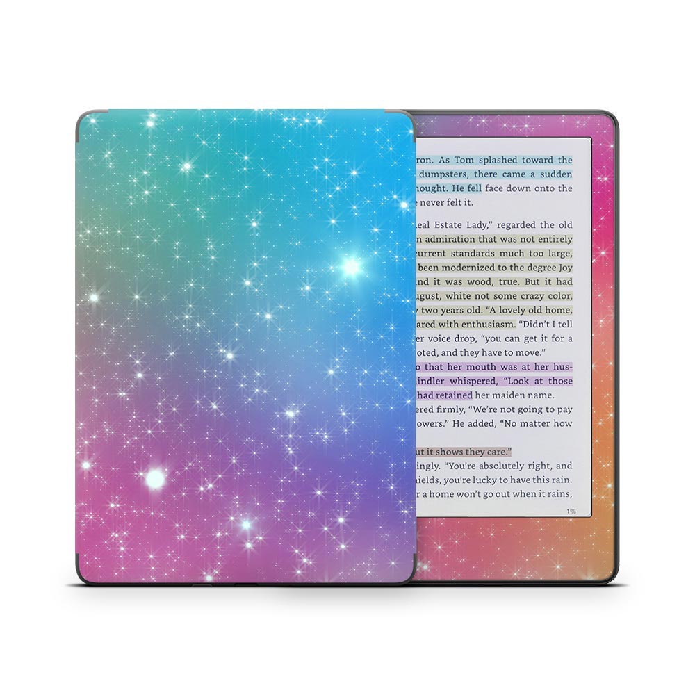 Kawaii Galaxy Kindle Colorsoft Skin