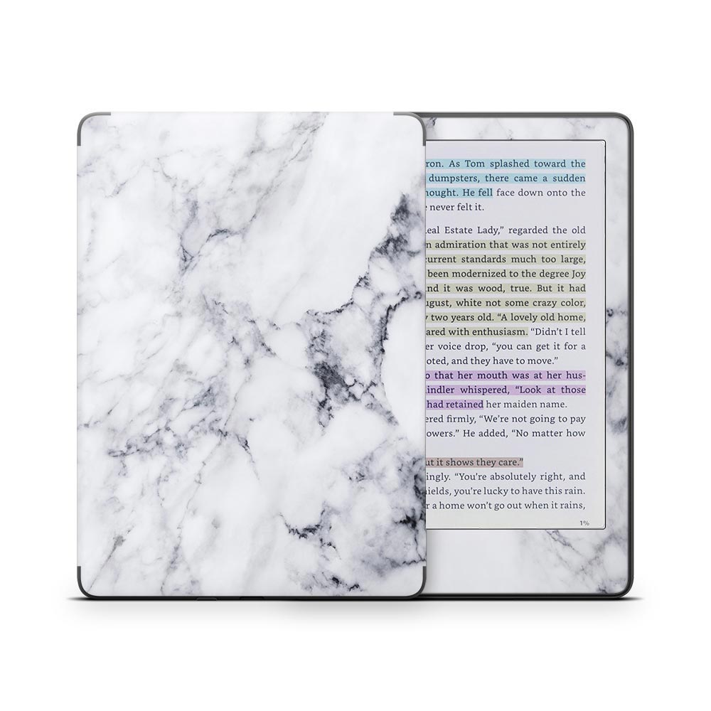 Dark Marble Kindle Colorsoft Skin