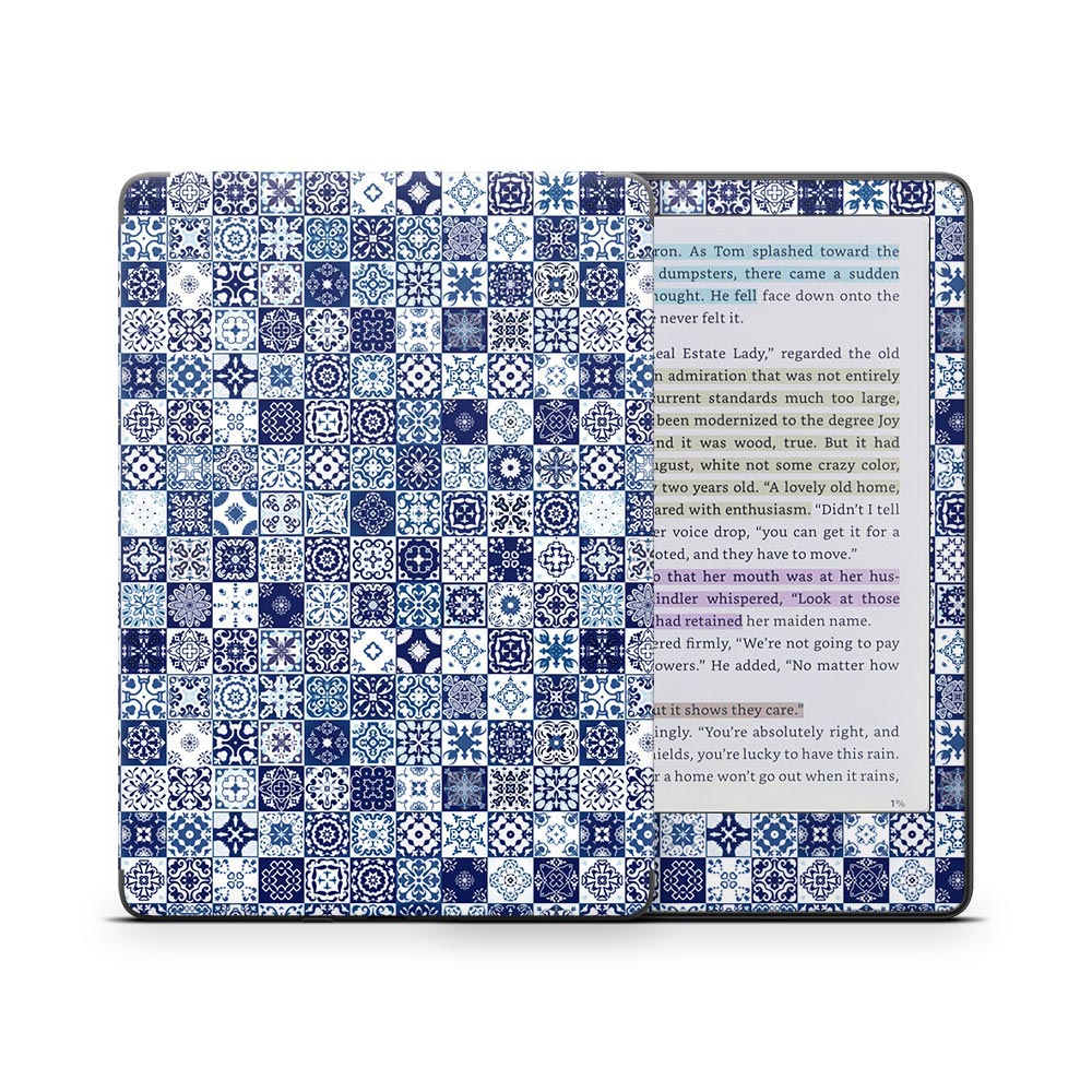 Moroccan Tiles Kindle Colorsoft Skin