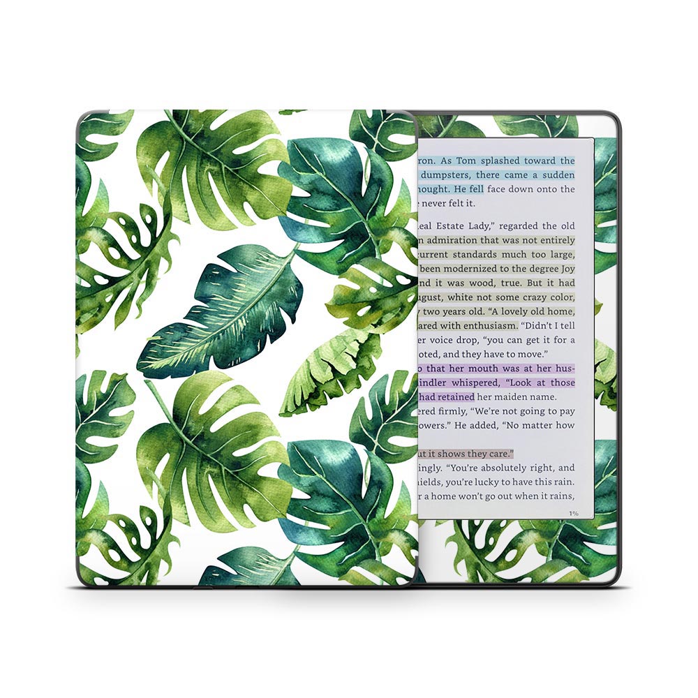 Palm Leaves Kindle Colorsoft Skin