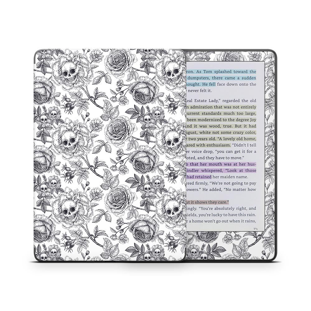 BW Skull & Roses Kindle Colorsoft Skin