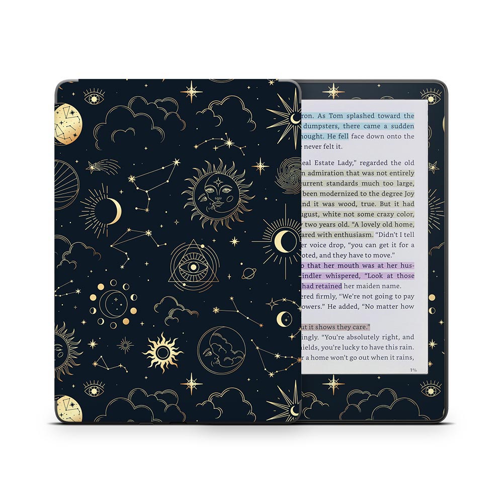 Sacred Sky Kindle Colorsoft Skin