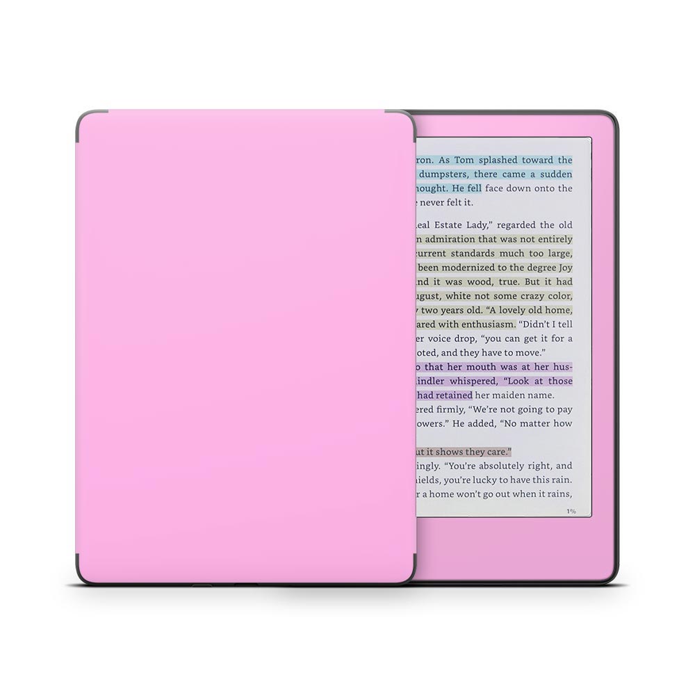 Baby Pink Kindle Colorsoft Skin