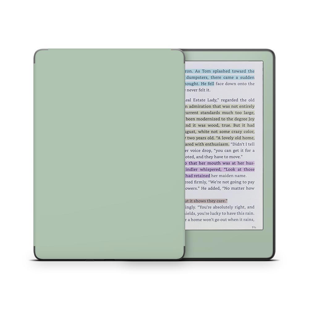 Sage Kindle Colorsoft Skin