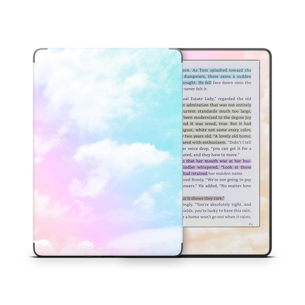 Sky Rainbow Kindle Colorsoft Skin