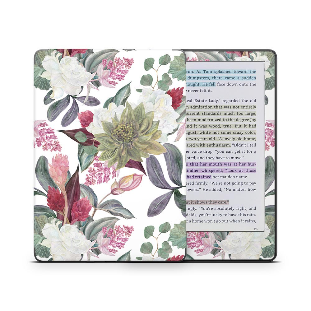 Watercolour Floral Kindle Colorsoft Skin