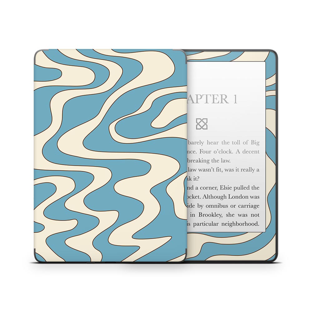 Delta Blue Kindle Paperwhite Skin