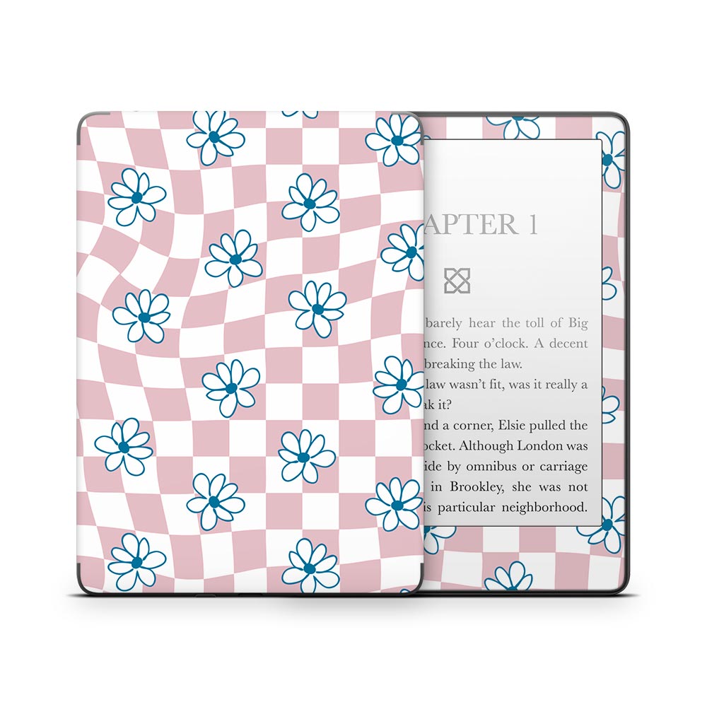 Floral Check V2 - Kindle Paperwhite Skin
