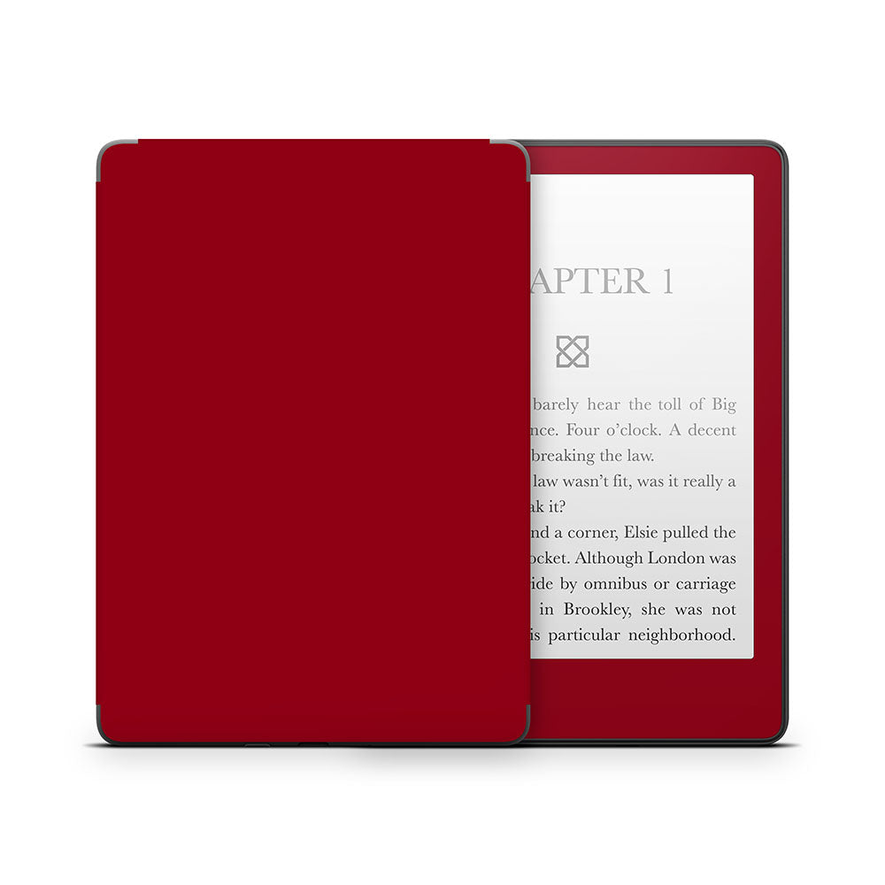 Red Kindle Paperwhite Skin